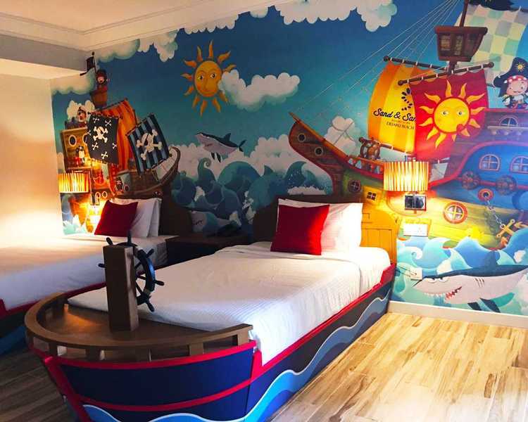 Sand & Sandals Desaru Beach Resort & Spa Exterior foto A themed room at Legoland Florida Resort Hotel